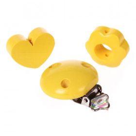 Mini pacifier chain craft kit 'yellow' 4 in stock 