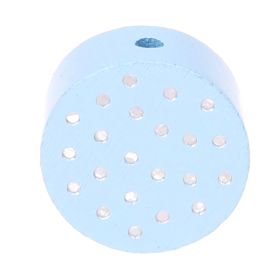 Motif bead Disc glitter dots 'baby blue' 396 in stock 