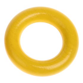 Holzring / Greifling mini - 36mm 'gelb' 1356 auf Lager