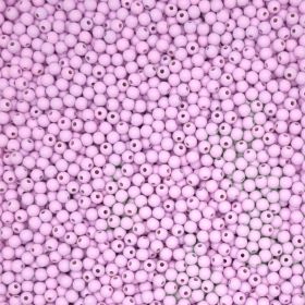 Wooden beads 6mm - 50 pieces 'pink' 91 in stock 