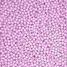 Holzperlen 6mm • 50 Stück 'rosa' 76 auf Lager