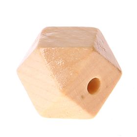 Hexagonperlen 16mm 'natur' 1468 auf Lager