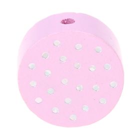 Motif bead Disc glitter dots 'pink' 275 in stock 