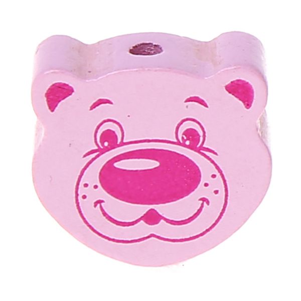 Motivperle Bär 'rosa' 9 auf Lager