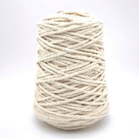 Makramee Baumwollkordel Ø 5mm • 1 Meter 'natur' 100 auf Lager