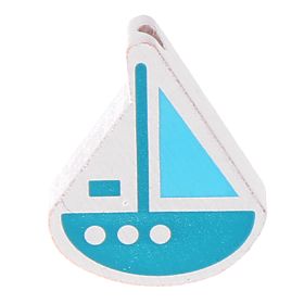 Motif bead boat 'turquoise-light turquoise' 810 in stock 