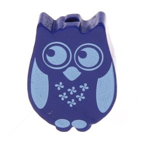 Motif bead owl 'dark blue' 624 in stock 