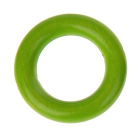 Wooden ring / grasping toy size S 5cm 'yellow-green' 571 in stock 