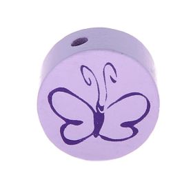 Motif bead disc butterfly 'lilac' 649 in stock 