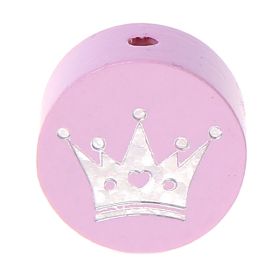 Motivperle Glitzerkrone 'rosa' 710 auf Lager