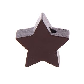 Motivperle Stern mini 'braun' 2122 auf Lager
