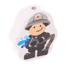 Motivperle Feuerwehrmann 'grau' 95 auf Lager