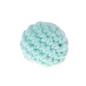 Crochet bead 20 mm 'mint' 147 in stock 