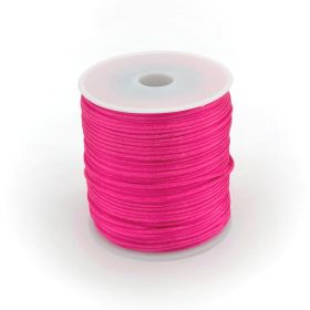 Satinband Ø 1mm • 50 Meter Rolle 'pink' 1 auf Lager