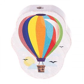 Hot air balloon motif bead 'colorful' 59 in stock 