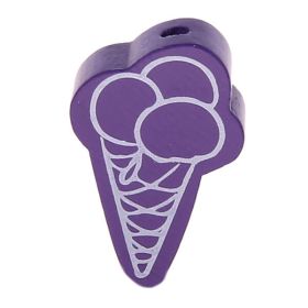 Ice motif bead 'purple' 736 in stock 