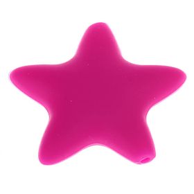 Silikonmotiv Stern 'dunkelpink' 12 auf Lager