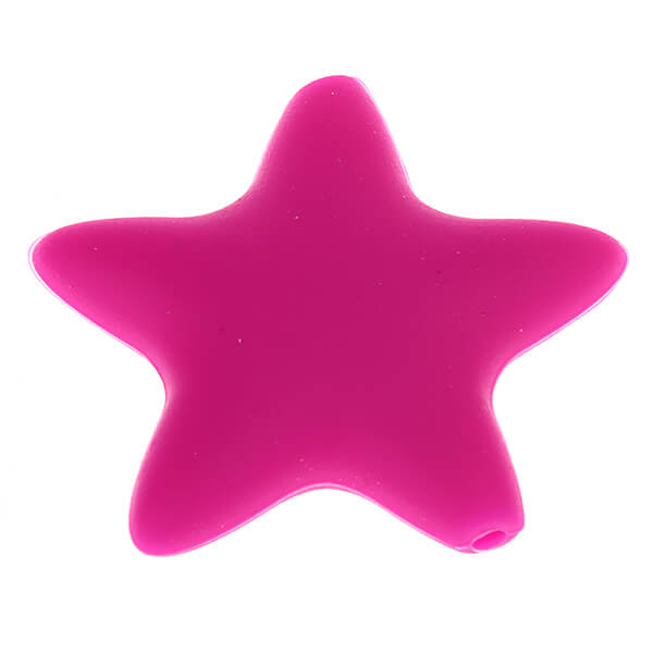 Silikonmotiv Stern 'dunkelpink' 13 auf Lager