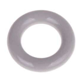 Wooden ring / grasping toy mini - 3,6cm 'light gray' 1719 in stock 