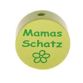 Motivperle Scheibe Mamas Schatz 'lemon' 657 auf Lager