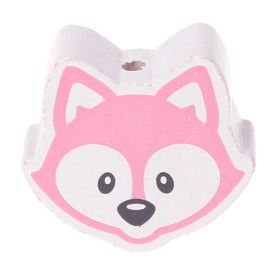 Fox motif bead 'baby pink' 710 in stock 