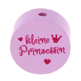 Motivperle Scheibe kleine Prinzessin 'rosa' 15 auf Lager