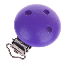 Holzclip SALE/ANGEBOT 'lila' 464 auf Lager