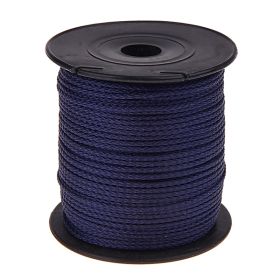 PP polyester cord Ø 1.5mm - 1 meter 'dark blue' 760 in stock 