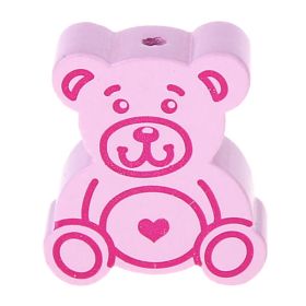 Motivperle Teddy 'rosa' 643 auf Lager