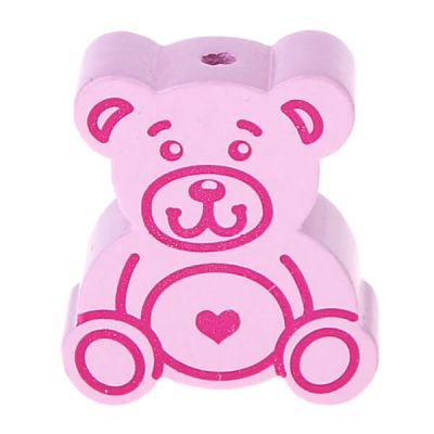 Motivperle Teddy 'rosa' 1693 auf Lager