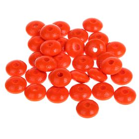 Neonlinsen 10mm • 50 Stück 'neon-orange' 158 auf Lager