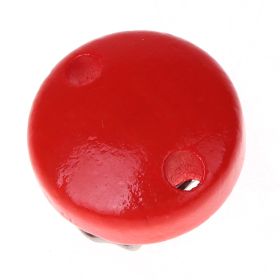 Schnullerclip mini / Holzclip Ø30mm 'rot' 1256 auf Lager