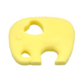 Beißring Elefant 'pastellgelb' 12 auf Lager