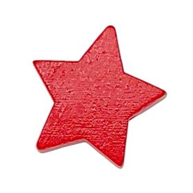 Motivperle Stern 'rot' 257 auf Lager