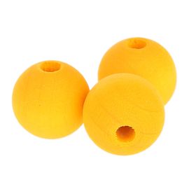 Watercolors wooden beads 12mm - 25 pieces 'sunshine' 152 in stock 