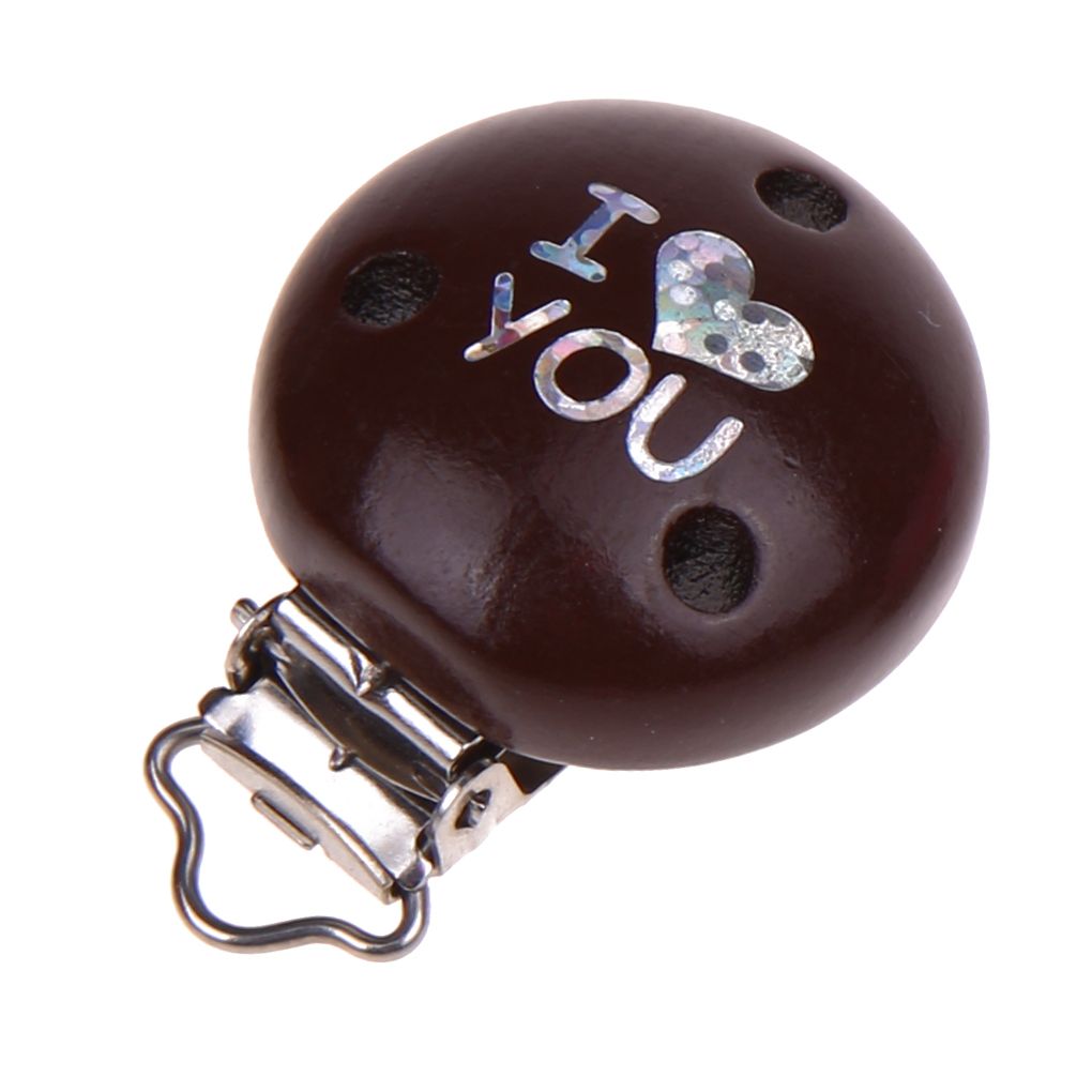 Motivclip I Love You 'braun' 144 auf Lager