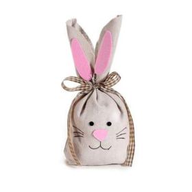 Geschenkbeutel Osterhase 'grau' 59 auf Lager