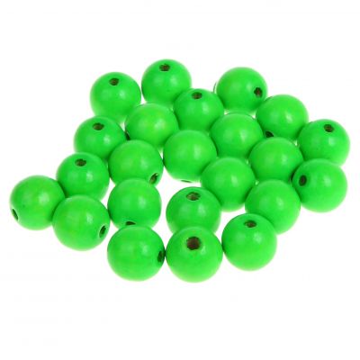Neonperlen 10mm • 50 Stück 'neon-grün' 169 auf Lager
