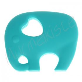 Teething ring elephant 'light turquoise' 0 in stock 