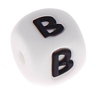 Silikonbuchstaben 10mm 'B' 208 auf Lager