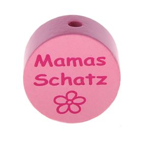 Motivperle Scheibe Mamas Schatz 'babyrosa' 933 auf Lager