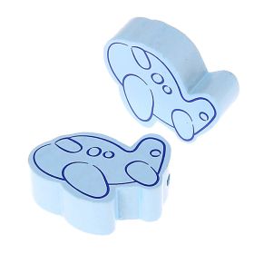 Airplane motif bead 'baby blue' 567 in stock 