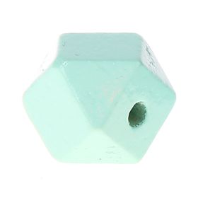 Hexagon beads 16mm 'mint' 2387 in stock 