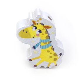 Motivperle Giraffe 'Giraffe Schal mint' 14 auf Lager