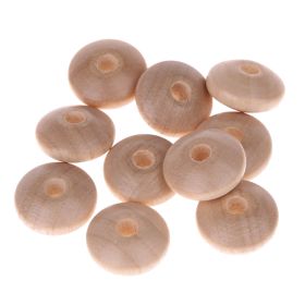 Wooden lenses 14mm - 50 pieces 'raw' 92 in stock 