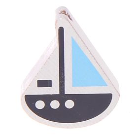 Motif bead boat 'gray-baby blue' 0 in stock 