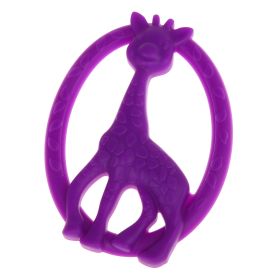 Giraffe teething ring 'purple' 0 in stock 