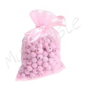 Organza bag 'pink' 157 in stock 
