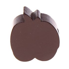 Apple motif bead 'brown' 957 in stock 