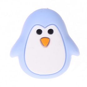 Silikonmotiv Pinguin 'babyblau' 43 auf Lager